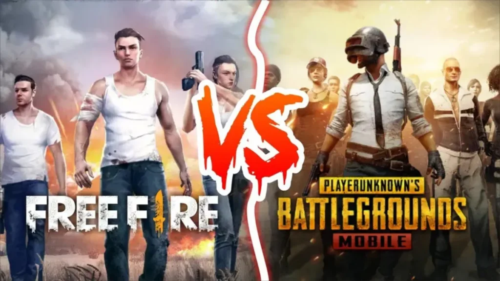 Free Fire Vs PUBG