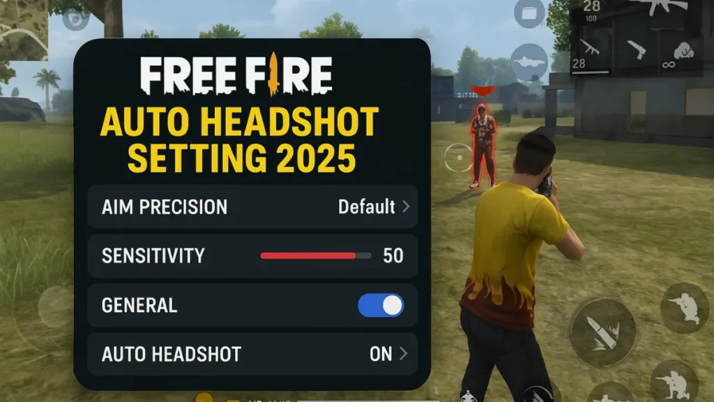 Free Fire Auto Headshot Setting 2025