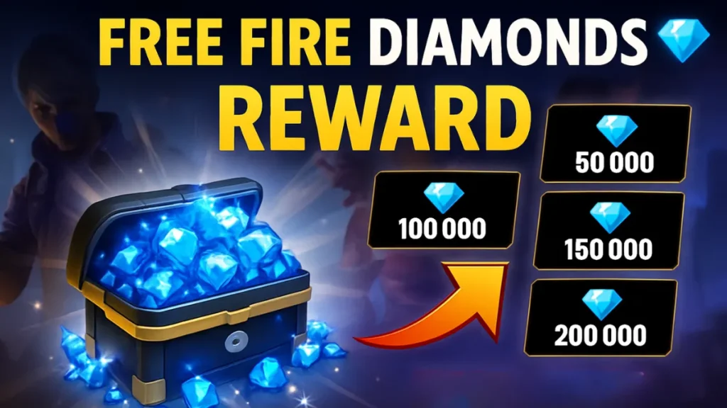 Free Fire Diamond Reward