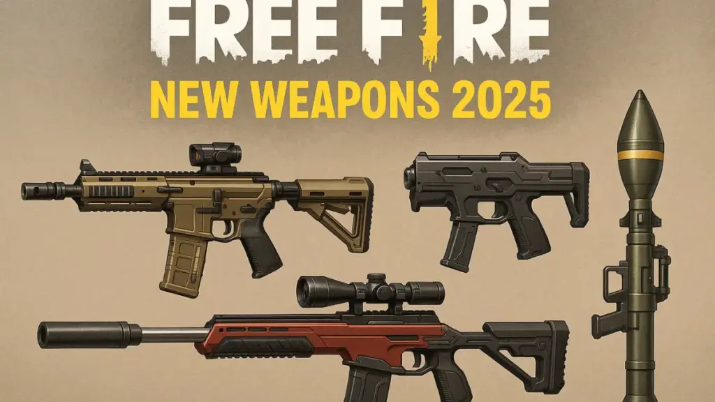 Free Fire New Weapons 2025