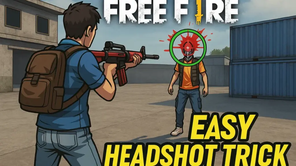 Free Fire Easy Headshot Trick