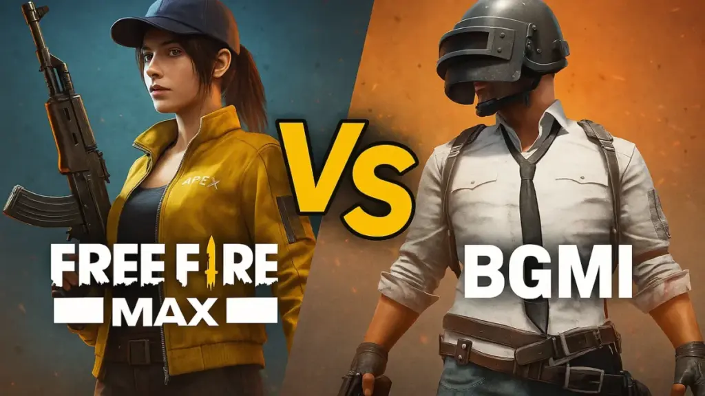 Free Fire Max vs BGMI