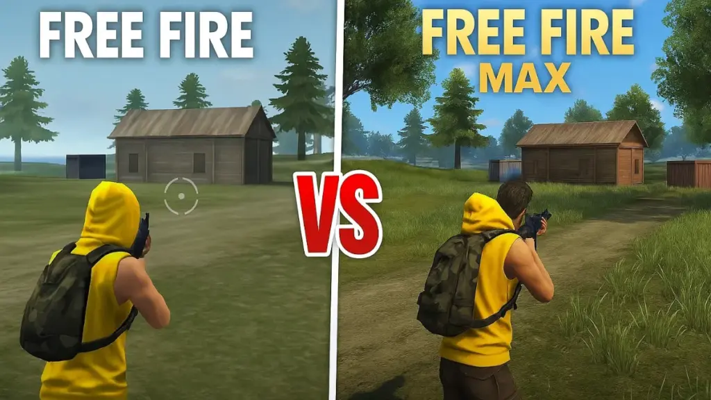 Free Fire vs Free Fire Max Graphics