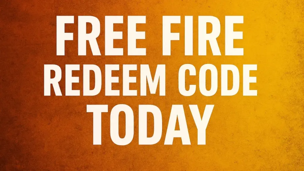 Free Fire Redeem Code Today (2025)