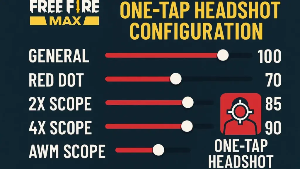Free Fire MAX One-Tap Headshot Configuration